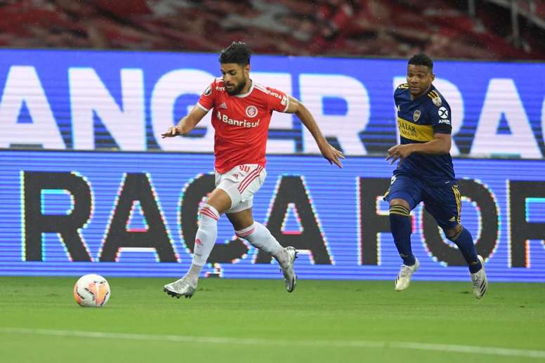 Internacional e Boca Junior se enfrentaram pelas oitavas da Libertadores 2020. Twitter Internaciona
