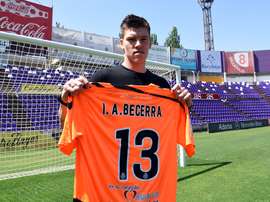 El portero de Valladolid cree que la moral del equipo es inquebrantable. Andrés Domingo/RV