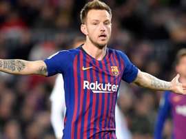 O vestiário do Sevilla espera Rakitic de braços abertos. AFP