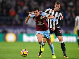 Jack Cork has earned his first England call-up. BurnleyFC