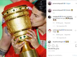 James escapa dos críticos com outro título. Instagram/JamesRodriguez