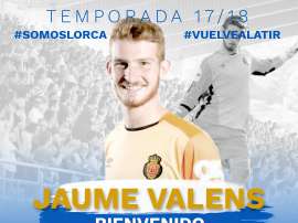El mallorquín se ha convertido en el nuevo refuerzo de la portería del Lorca. LorcaFCSAD