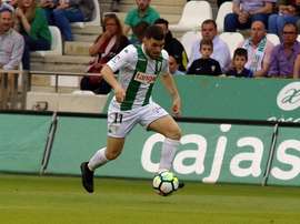 Javi Galán está cerca de Primera. Twitter/Cordobacfsad