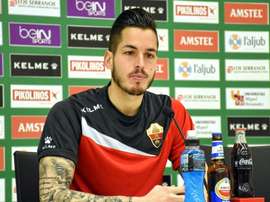 Javi Jiménez quiso continuar en el Elche. ElcheCF