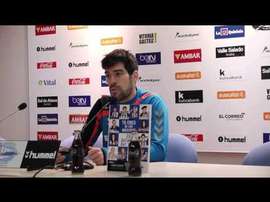 Una nueva lesión impedirá a Carpio participar en los siguientes partidos. DeportivoAlaves