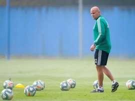 Rozada habló en la previa del encuentro. Twitter/RealOviedo
