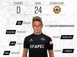 El lateral jugará en la categoría de plata del fútbol portugués. Twitter/AcademiaOAF