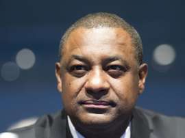 Jeffrey Webb, then-president of CONCACAF and the Cayman Islands Football Association and FIFA Vice President, attends the XXXIX Ordinary UEFA Congress in Vienna on March 24, 2015