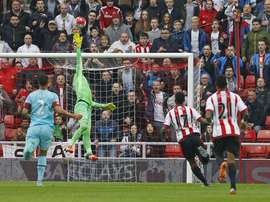 Jeremain Lens, jugador del Sunderland, autor del segundo gol de su equipo ante el West Ham. Twitter.