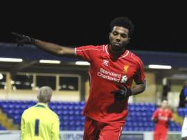 Jerome Sinclair jugará en el Watford a partir de la próxima temporada. Archivo/LiverpoolFC
