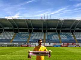 El guardameta buscará nuevos retos fuera del club. Twitter/CyDLeonesa
