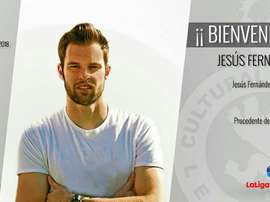 Jesús Fernández Collado, presentado como nuevo jugador de la Cultural Leonesa. CulturalLeonesa