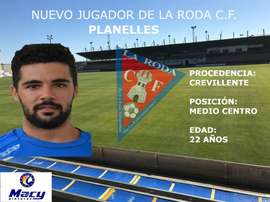 Jesús Planelles ficha por La Roda. Twitter/LaRoda