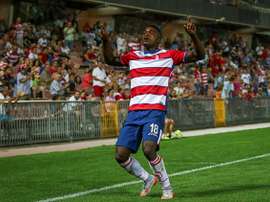 Jhon Córdoba en su etapa con el Granada. GranadaCF