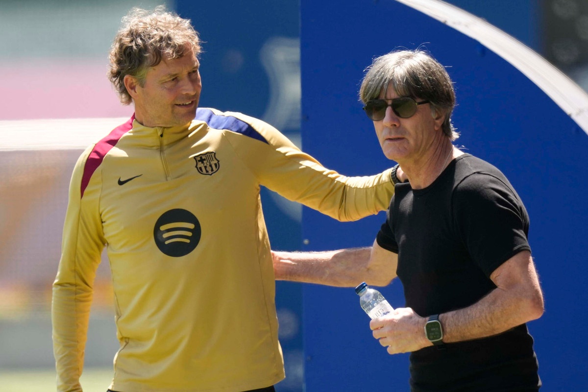El maestro Joachim Löw visitó a su alumno tras ganar la Liga