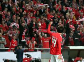Os convocados de Bruno Lage para o duelo frente ao Marítimo. Twitter@SLBenfica