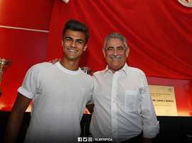 João Filipe ha estado 11 años en las categorías inferiores del Benfica. Twitter/SLBenfica