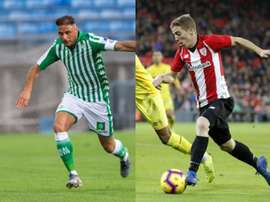 Les 20 capitaines de Liga. Montage/EFE