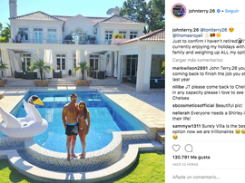 Terry envisage de continuer à jouer. Instagram