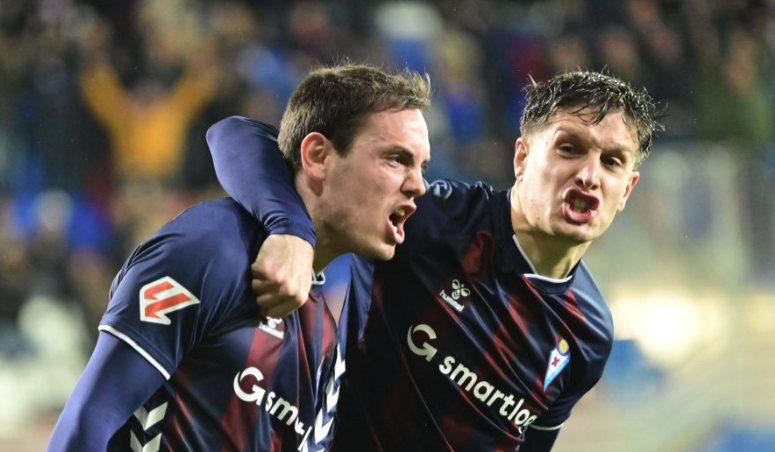 El Eibar se desahoga