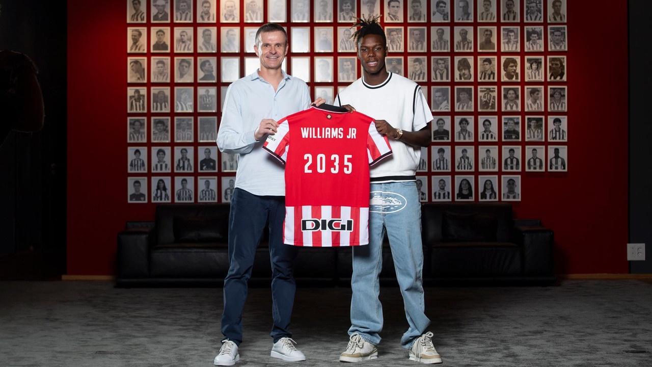 Nico firmó su renovación con el Athletic: Qué mejor que jugar la Champions aquí