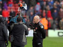 Jon Whitney, entrenador del Walsall. Walsall