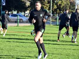 Jonás Gutiérrez, nouveau joueur de Banfield. CAB_Oficial