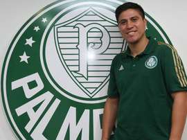 Jonathan Cristaldo ha tenido un nulo protagonismo en el conjunto brasileño. Palmeiras