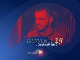 Jonathan Gradit rejoint Caen. Twitter/SMCaen