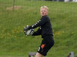 Jonathan Mitchell, con las categorías inferiores del Derby County. DCFC
