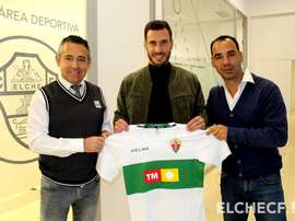 Jony Ñíguez, feliz. ElcheCF