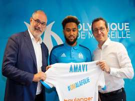 O lateral de 23 anos está de regresso ao sul de França, depois de se ter formado no Nice. Twitter/MF
