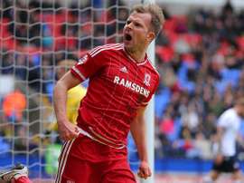 Jordan Rhodes has had a difficult last few season. AFP