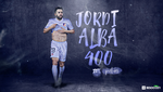Jordi Alba se pondrá a 400 para ser el tercero con más partidos en este Barça