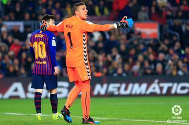 Masip defendeu um penalti a Messi. LaLiga