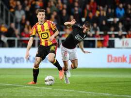 Jordi Vanlerberghe, en un partido del Malinas. KVMechelen