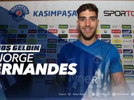 Jorge Fernandes atterrit à Kasimpasa. Twitter/Kasimpasa