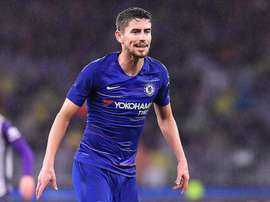 Jorginho jugó su primer encuentro con el Chelsea. Twitter/ChelseaFC