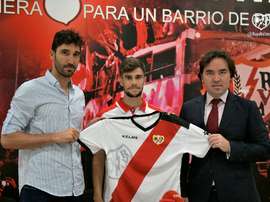Pozo jugó sus primeros minutos como rayista. RayoVallecano