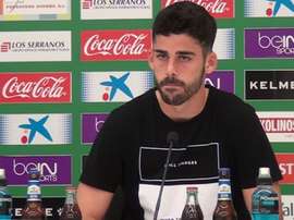 José Antonio Caro elogió a la afición del Córdoba, su actual equipo. ElcheCF/Archivo