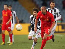 Enrique playing for Liverpool. EFE
