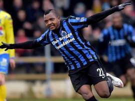 El delantero colombiano, en el radar del West Ham. Brujas