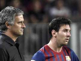 Mourinho ammira Leo Messi. EFE
