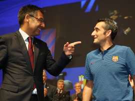 Bartomeu ha parlato del futuro di Valverde. EFE