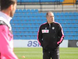 Candela confía en el nuevo técnico. CFHércules.