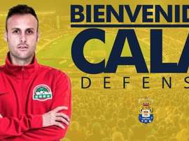 Cala firma por dos temporadas con opción de una más. UDLP_Oficial