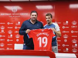 Juan Muñiz confía en hacer grandes cosas en su nuevo club. NasticTarragona