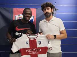 Juan Sebastián Peñaloza firmó cinco años con el Huesca. SDHuesca