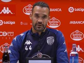 Juanfran no se fía de la inactividad del Almería. Captura/CDLugo