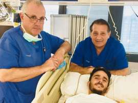 El lateral empezará su recuperación cuando vuelva a Málaga. MálagaCF